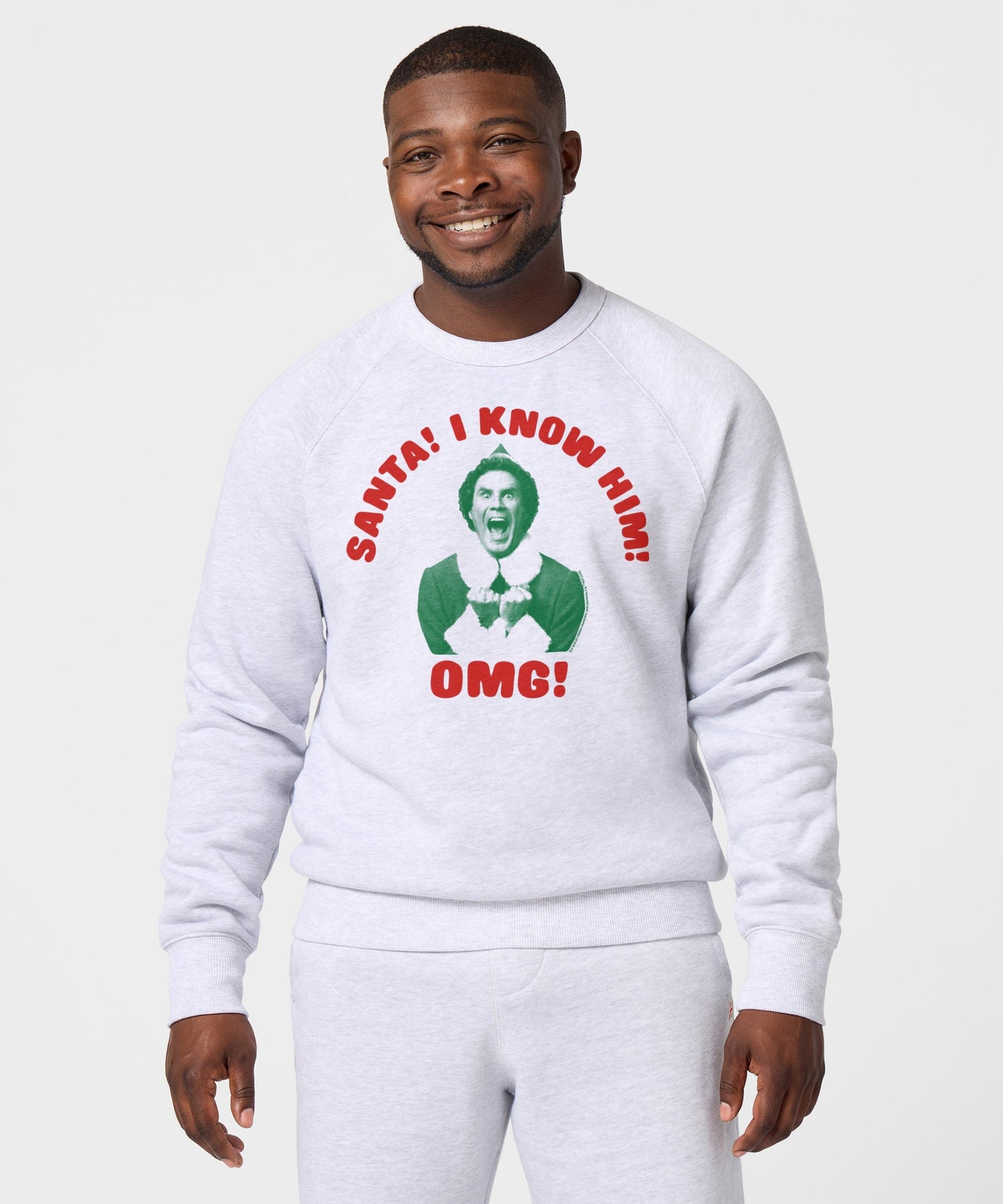 Santa! I Know Him! OMG! Crewneck