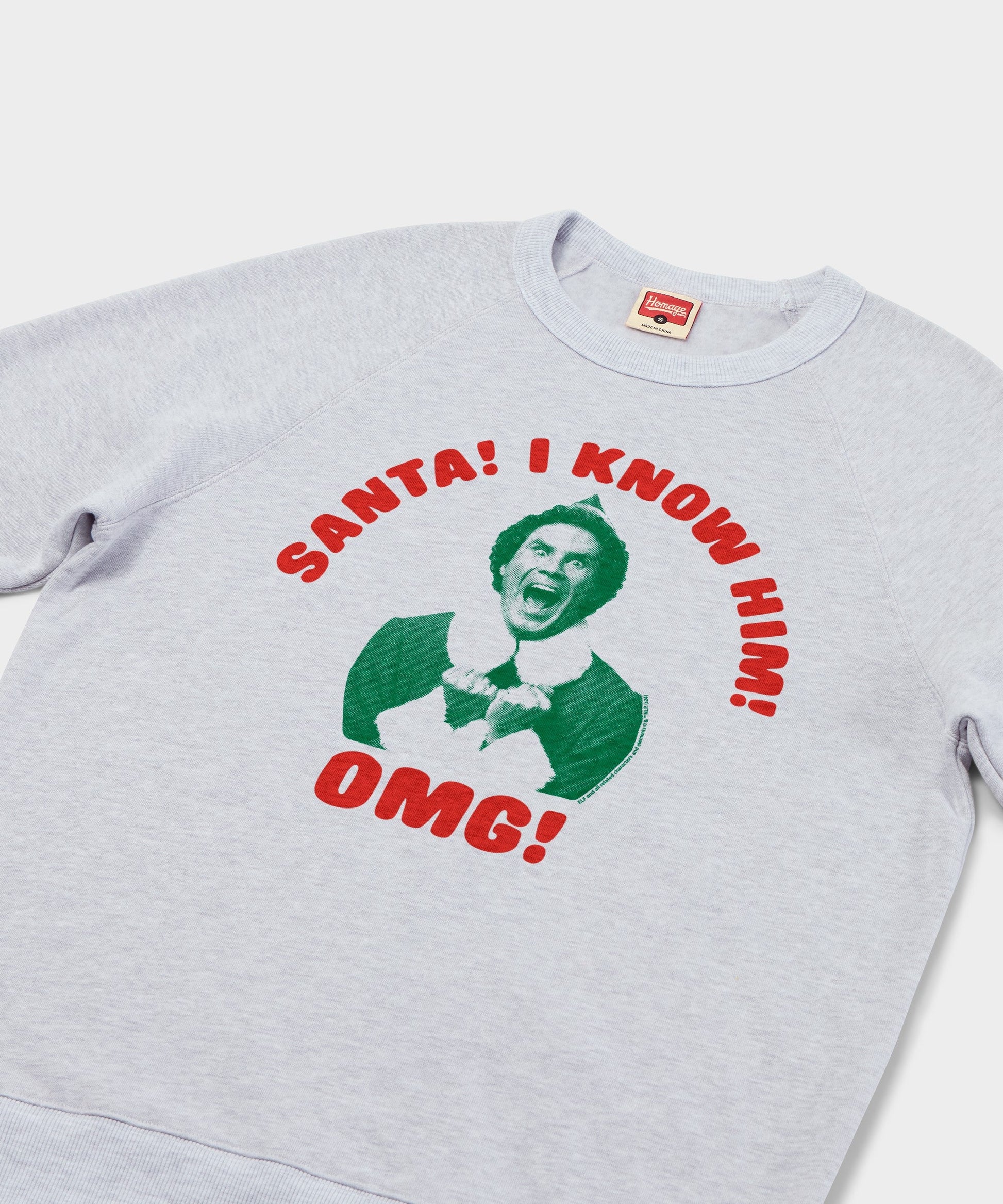Santa! I Know Him! OMG! Crewneck