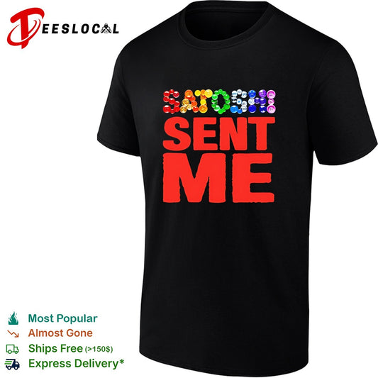 Satoshi sent me Bitcoin crypto blockchain design cryptocurrency digital currency shirt