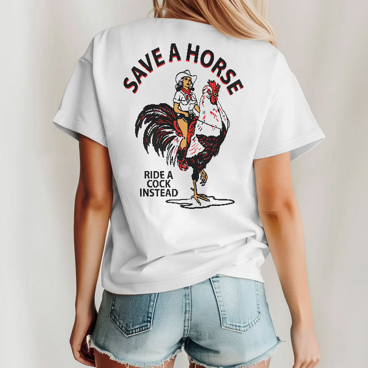 Save A Horse Ride A Cock Instead Shirt