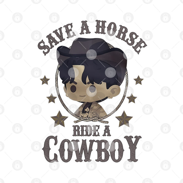 Save A Horse Ride A Cowboy Jungkook Shirt