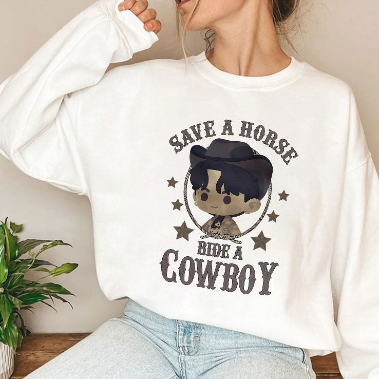 Save A Horse Ride A Cowboy Jungkook Shirt