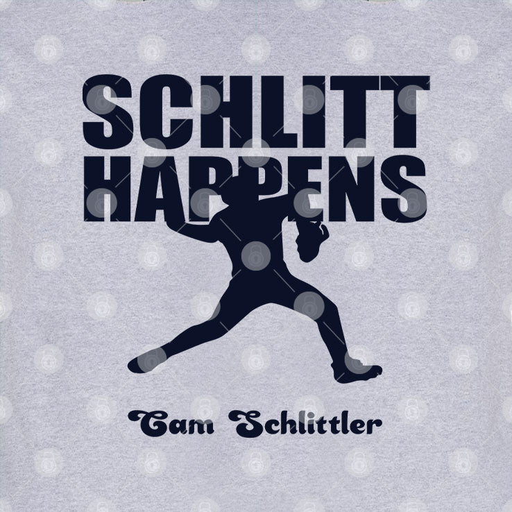 Schlitt Happens Cam Schlittler T Shirt