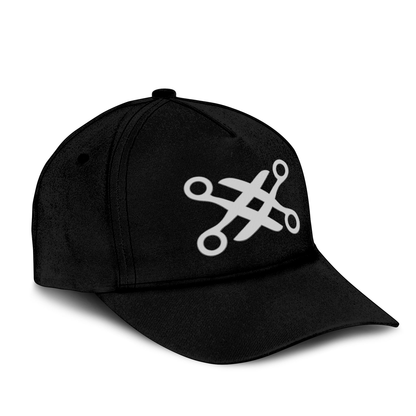 Scissoring Embroidered Hat