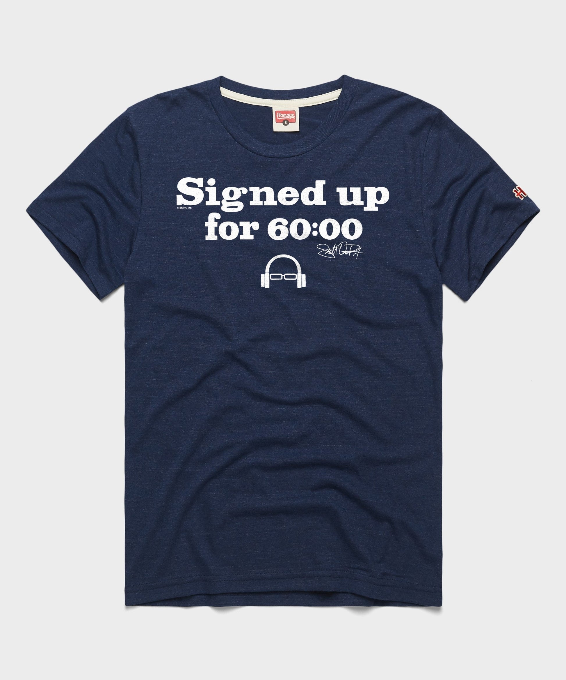 Scott Van Pelt Signed Up For 60:00