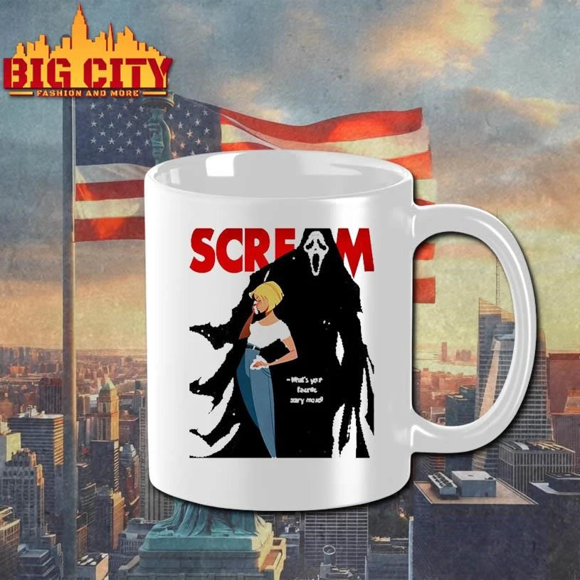 Scream Concept Poster What’s Your Favorite Scary Movie Shirt