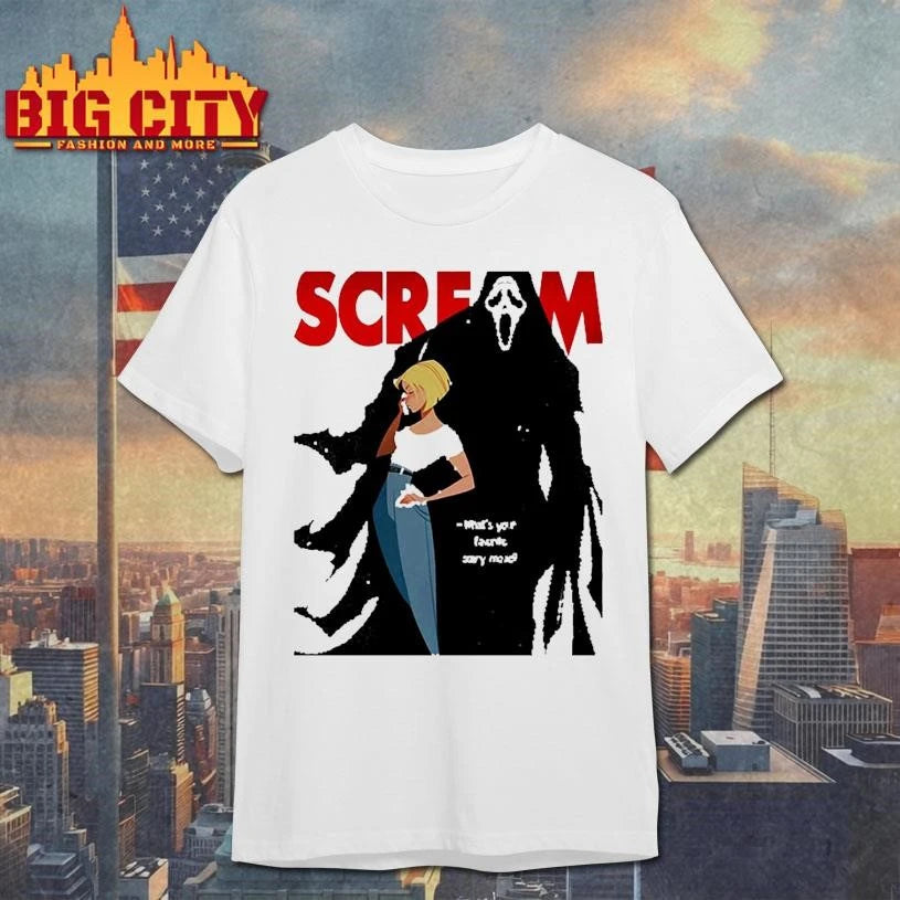 Scream Concept Poster What’s Your Favorite Scary Movie Shirt