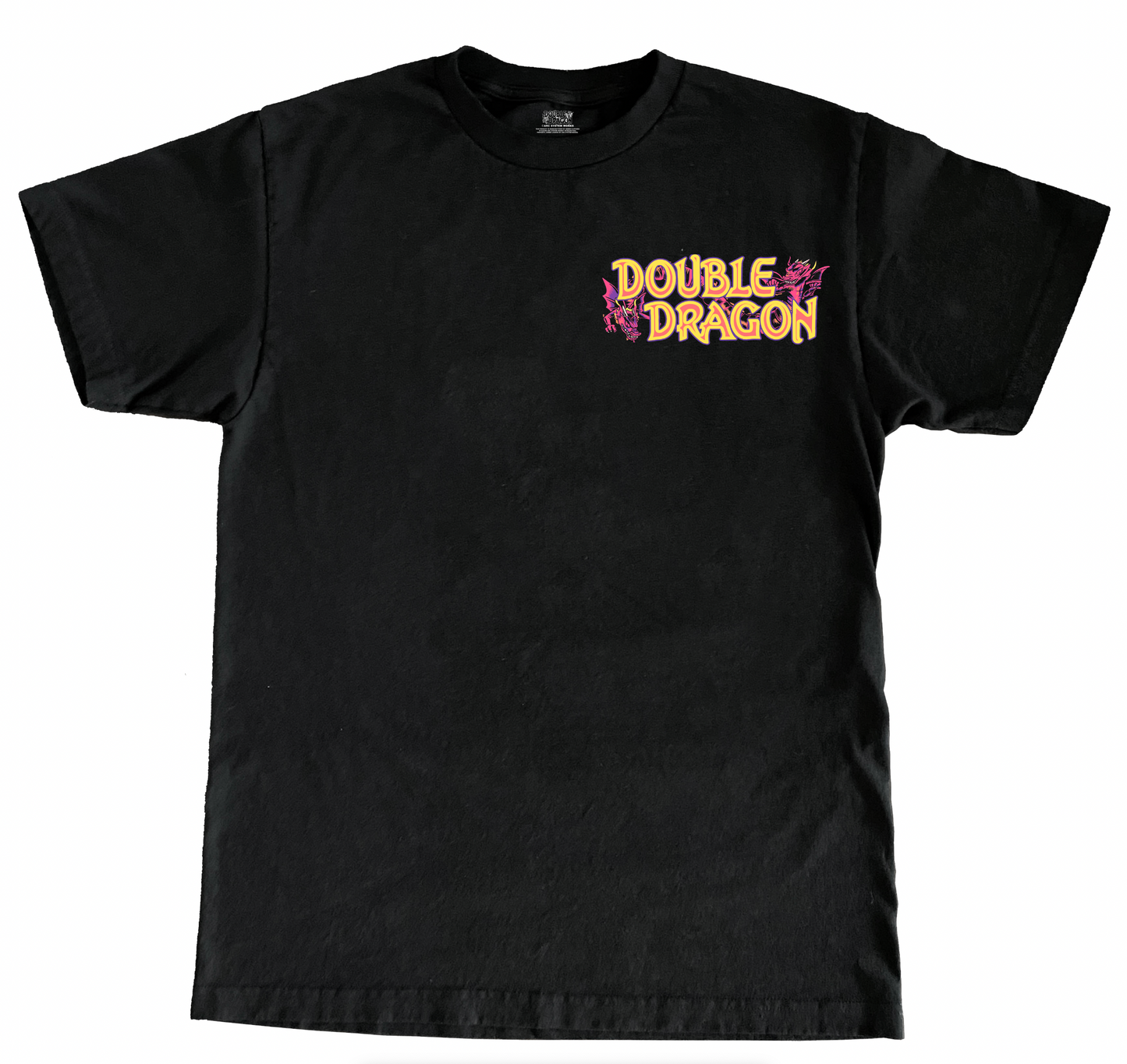 DOUBLE DRAGON II BOX ART TEE (DOUBLE SIDED PRINT)