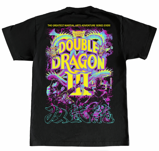 DOUBLE DRAGON III BOX ART TEE (DOUBLE SIDED PRINT)