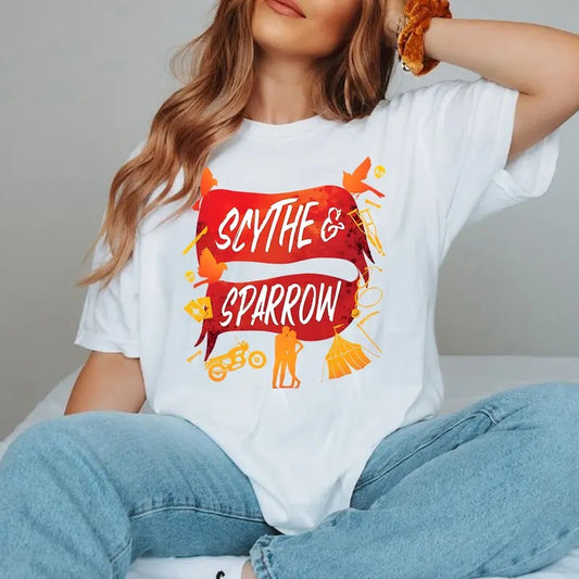 Scythe & Sparrow T-Shirt, Brynne Weaver Sweater, Smut Hoodie, Dark Romance Gift, Romantasy Shirt, Bookish Merch, Booktok Tee