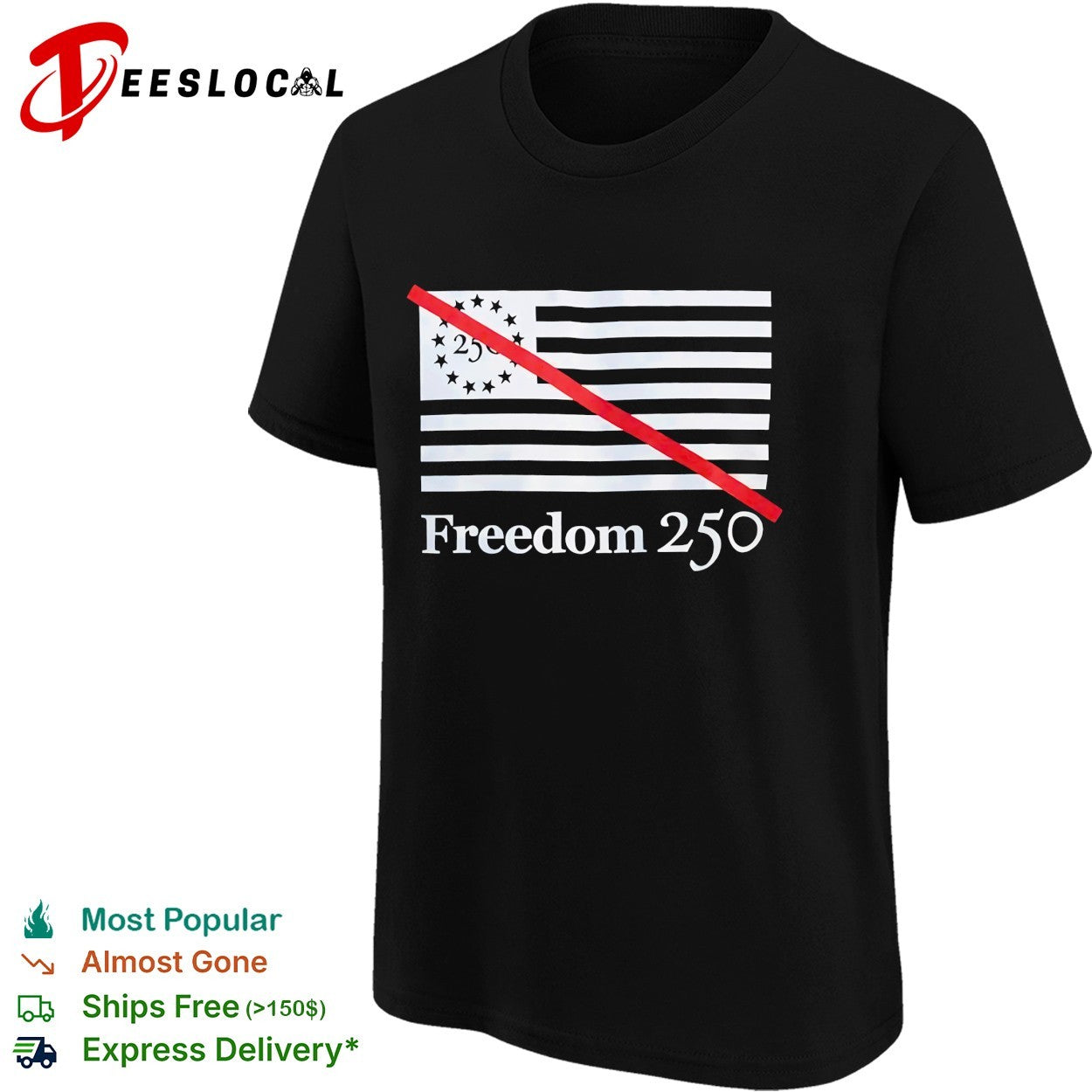 Sean Strickland No Freedom 250 shirt