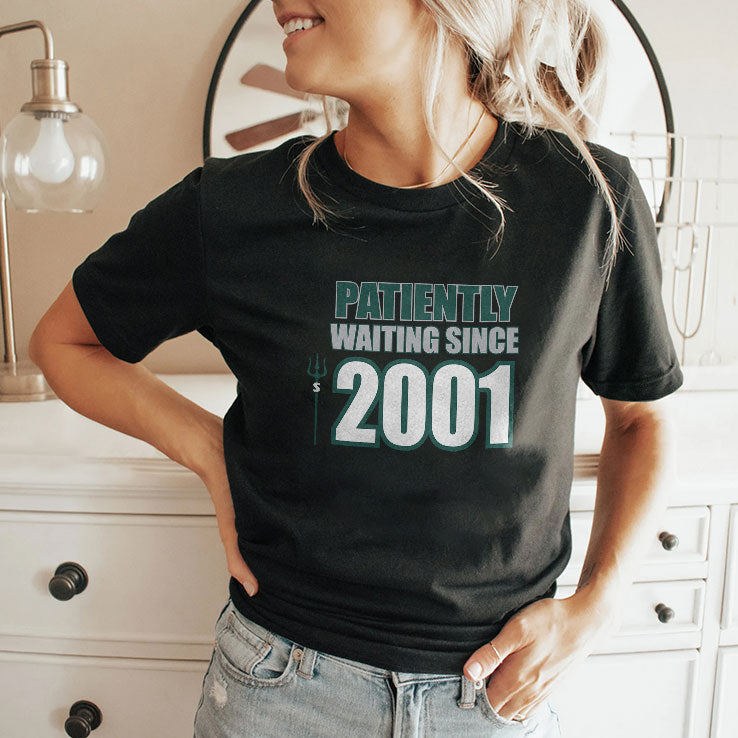 Seattle Baseball AL West Title Patiently Waiting Since 2001 T Shirt