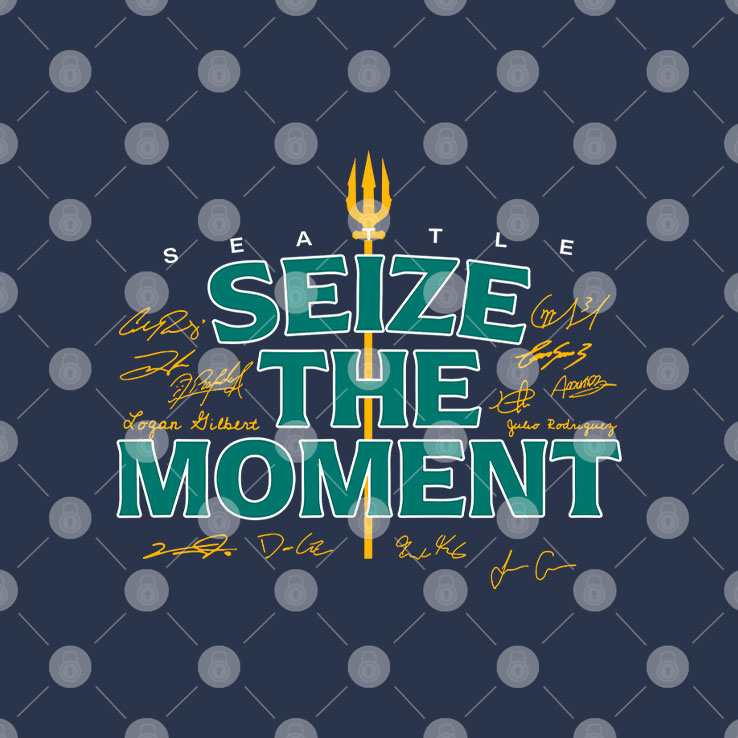 Seattle Baseball Seize The Moment T Shirt