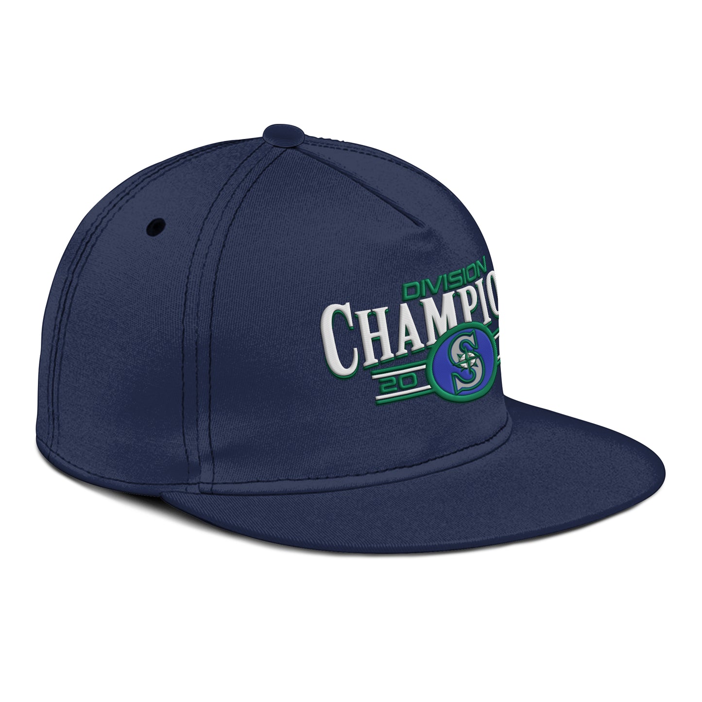 Seattle Mariners 2025 Division Champions Embroidered Snapback