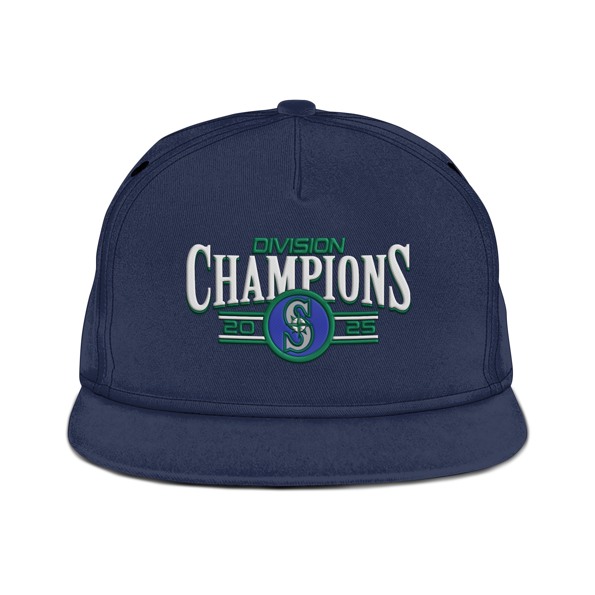 Seattle Mariners 2025 Division Champions Embroidered Snapback