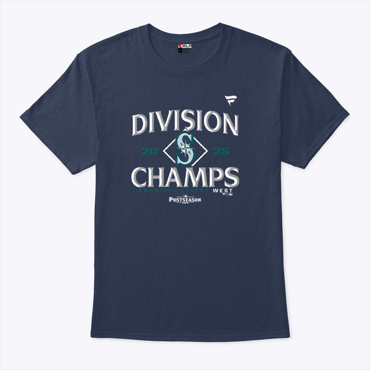 Seattle Mariners AL West Division Champs 2025 T Shirt