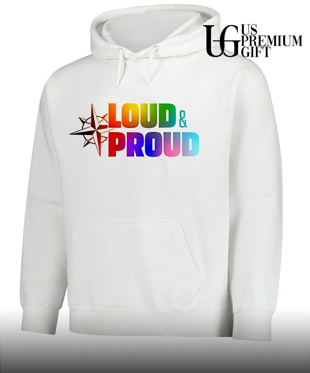 Seattle Mariners Loud and Proud Pride Month 2026 shirt