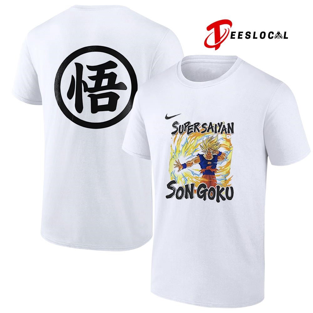 Seattle Mariners Son Goku Super Saiyan Japanese anime logo shirt
