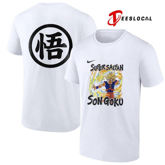 Seattle Mariners Son Goku Super Saiyan Japanese anime logo shirt