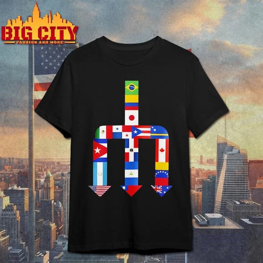 Seattle Mariners The Global Trident Of Flags 2026 Shirt