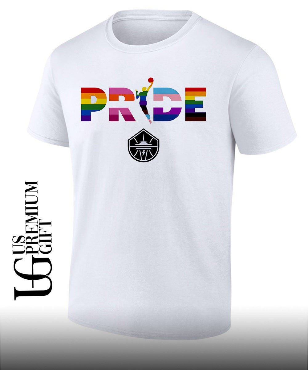Seattle Storm WNBA Pride Player Basketball logo shirt