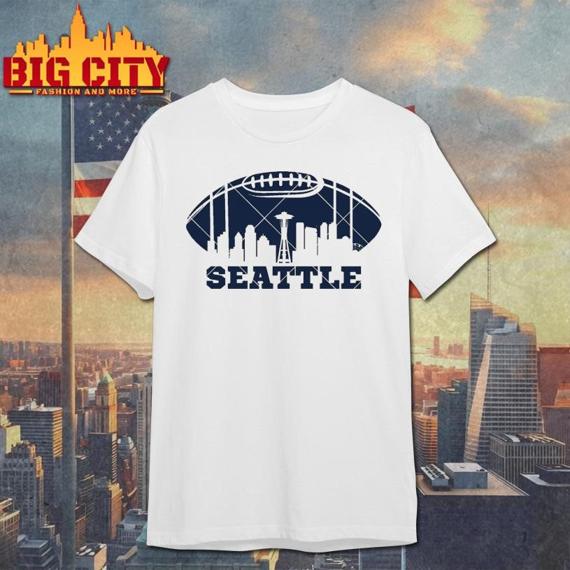 Seattle football Skyline Shirt
