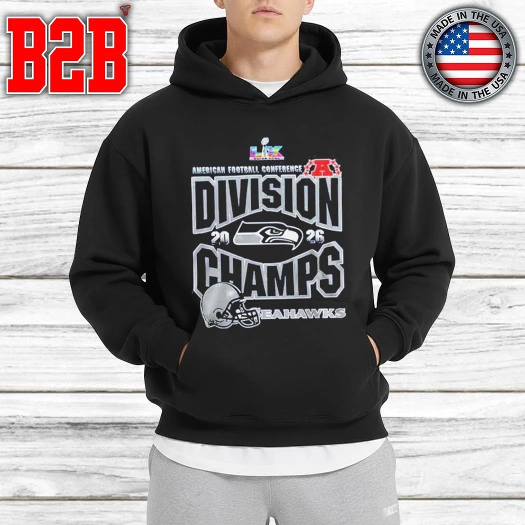 Seawhawks AFC Division Champions Locker Room Shirt