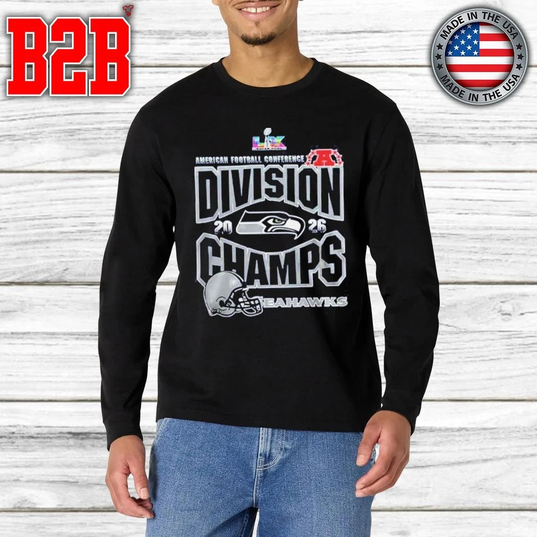 Seawhawks AFC Division Champions Locker Room Shirt