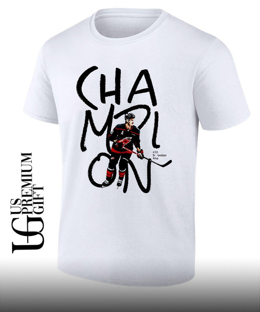 Sebastian Aho 2026 Stanley Cup Champion Carolina Hurricanes hockey shirt