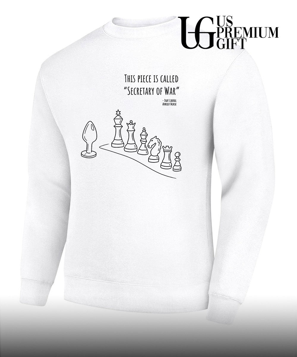 Secretary of War Chess Piece Anal Plug shirt