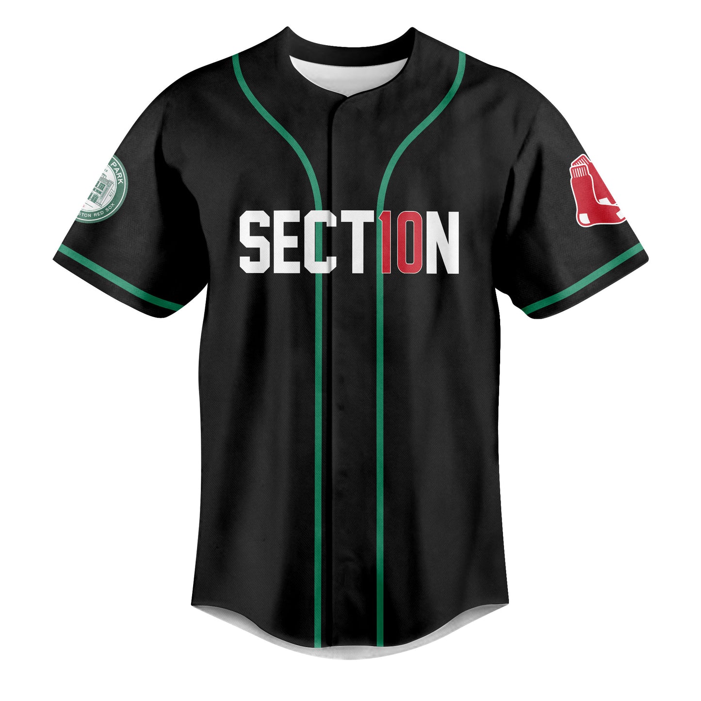 Section 10 Red Sox Baseball Jersey