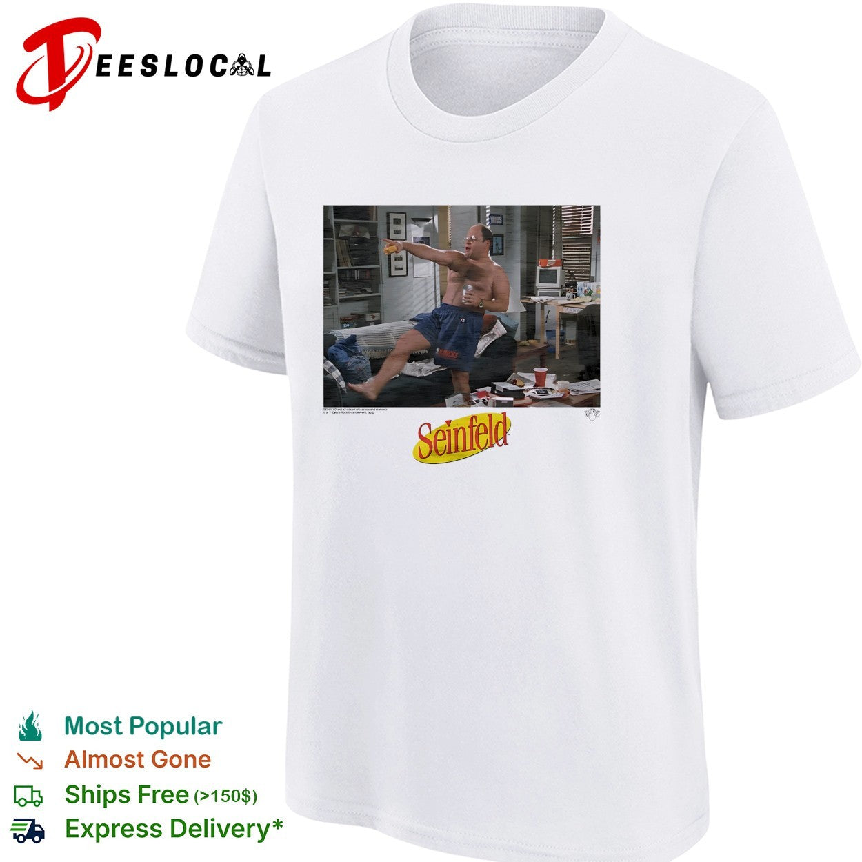 Seinfeld x New York Knicks Costanza shirt