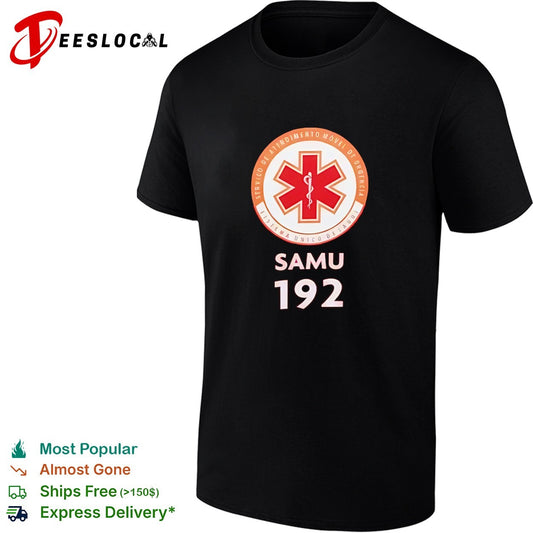 Servico de Atendimento Movel de Urgencia Sistema Unico de Saude SAMU 192 shirt
