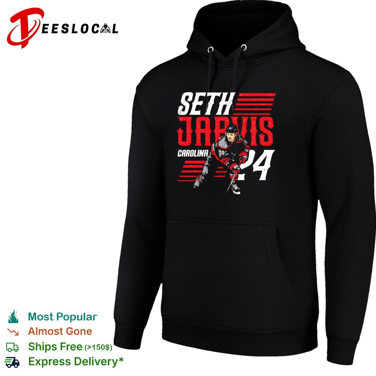 Seth Jarvis Carolina Hurricanes NHL Hockey Player shirt