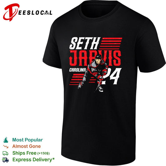 Seth Jarvis Carolina Hurricanes NHL Hockey Player shirt