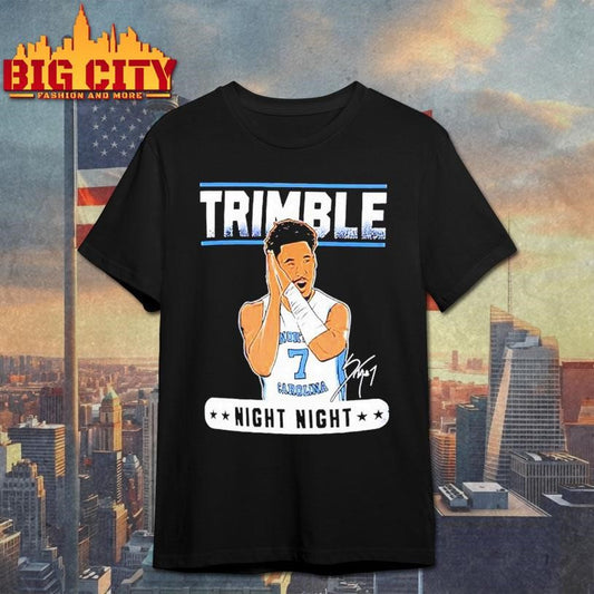 Seth Trimble North Carolina Tar Heels Night night Shirt