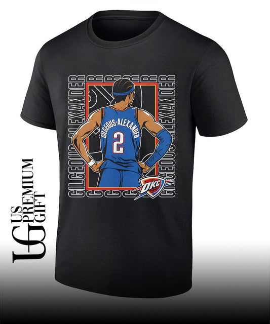 Shai Gilgeous-Alexander Oklahoma City Thunder NBA 2 GILGEOUS-ALEXANDER OKC shirt