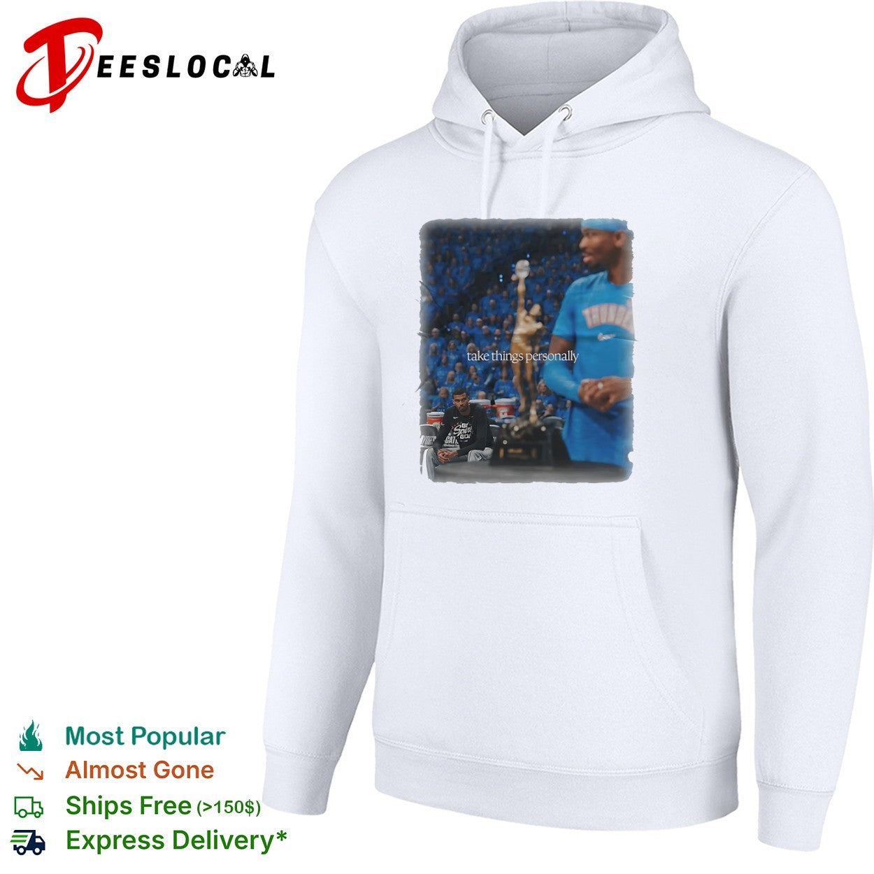 Shai Gilgeous Alexander Oklahoma City Thunder NBA take things personally shirt