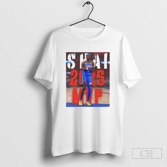 Shai Gilgious Alexander Okc Thunder Mvp 2025 Cover Shirts