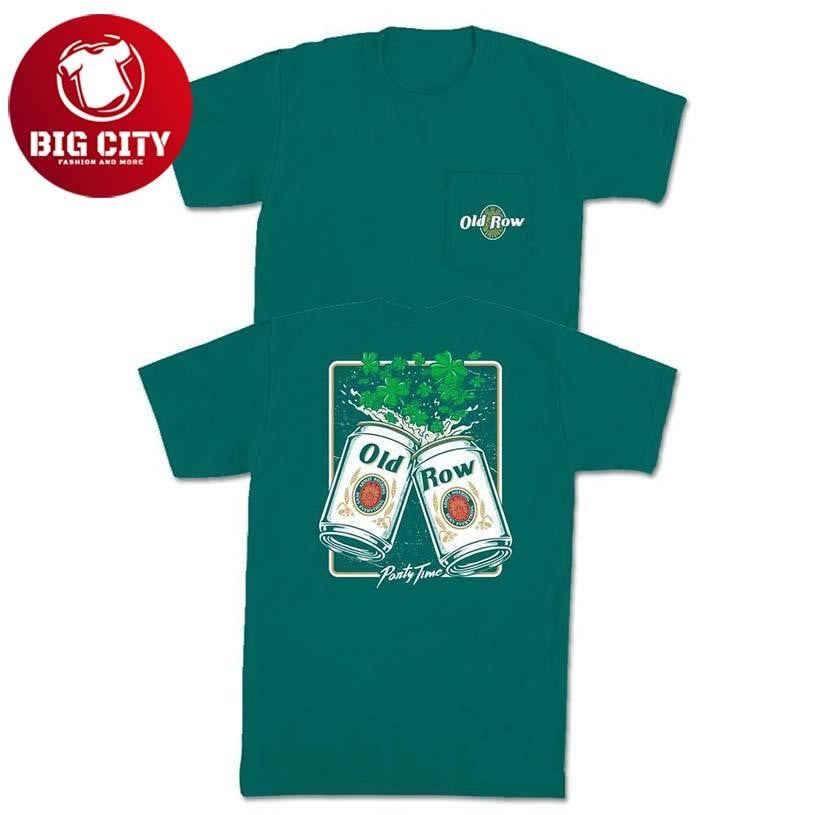 Shamrock Beers Old Row Two Sided Shirt