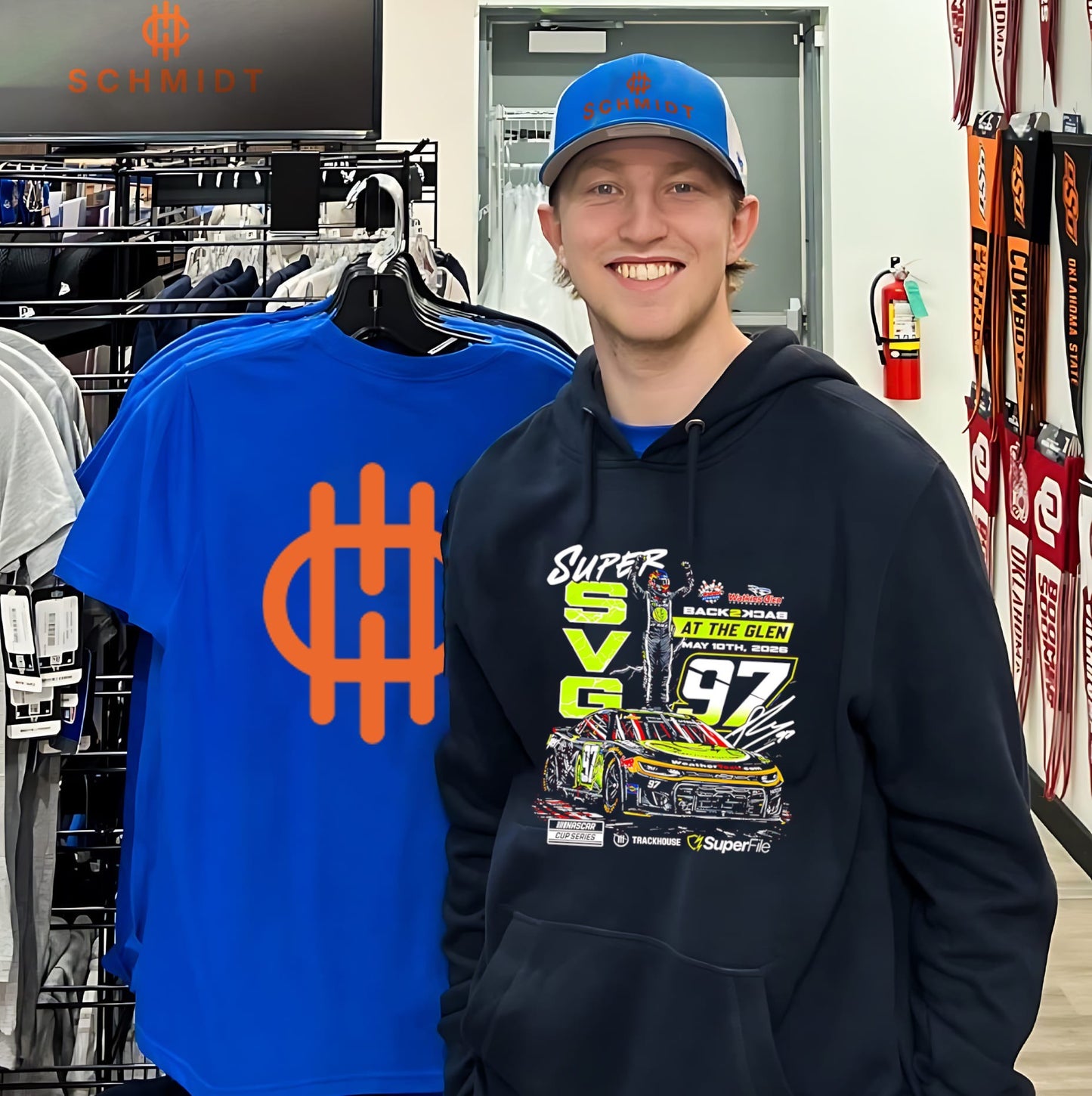 Shane van Gisbergen #97 2026 SuperFile Watkins Glen Win signature shirt