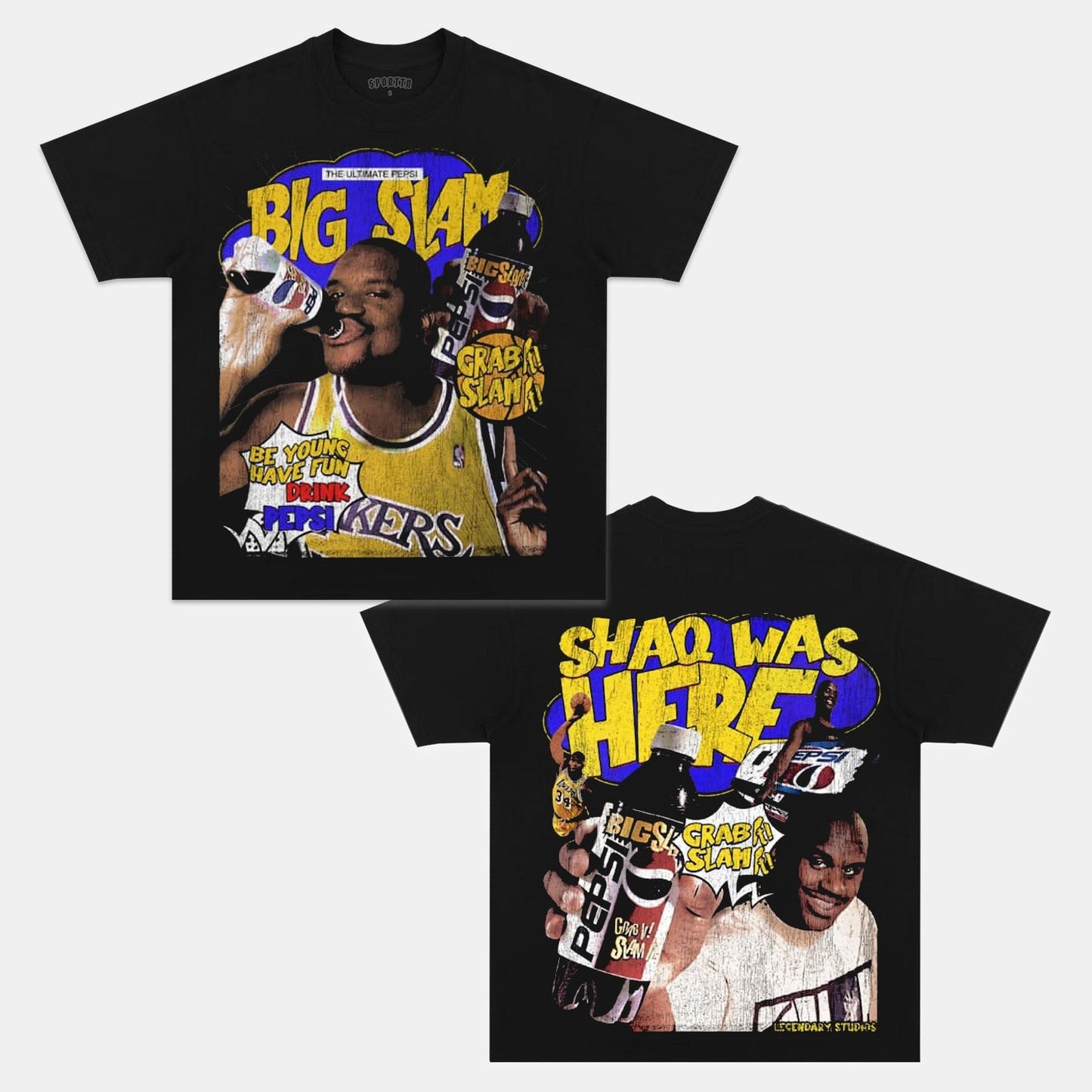 SHAQ TEE Style001 - clothing by TeeHivey.com (Image 1)