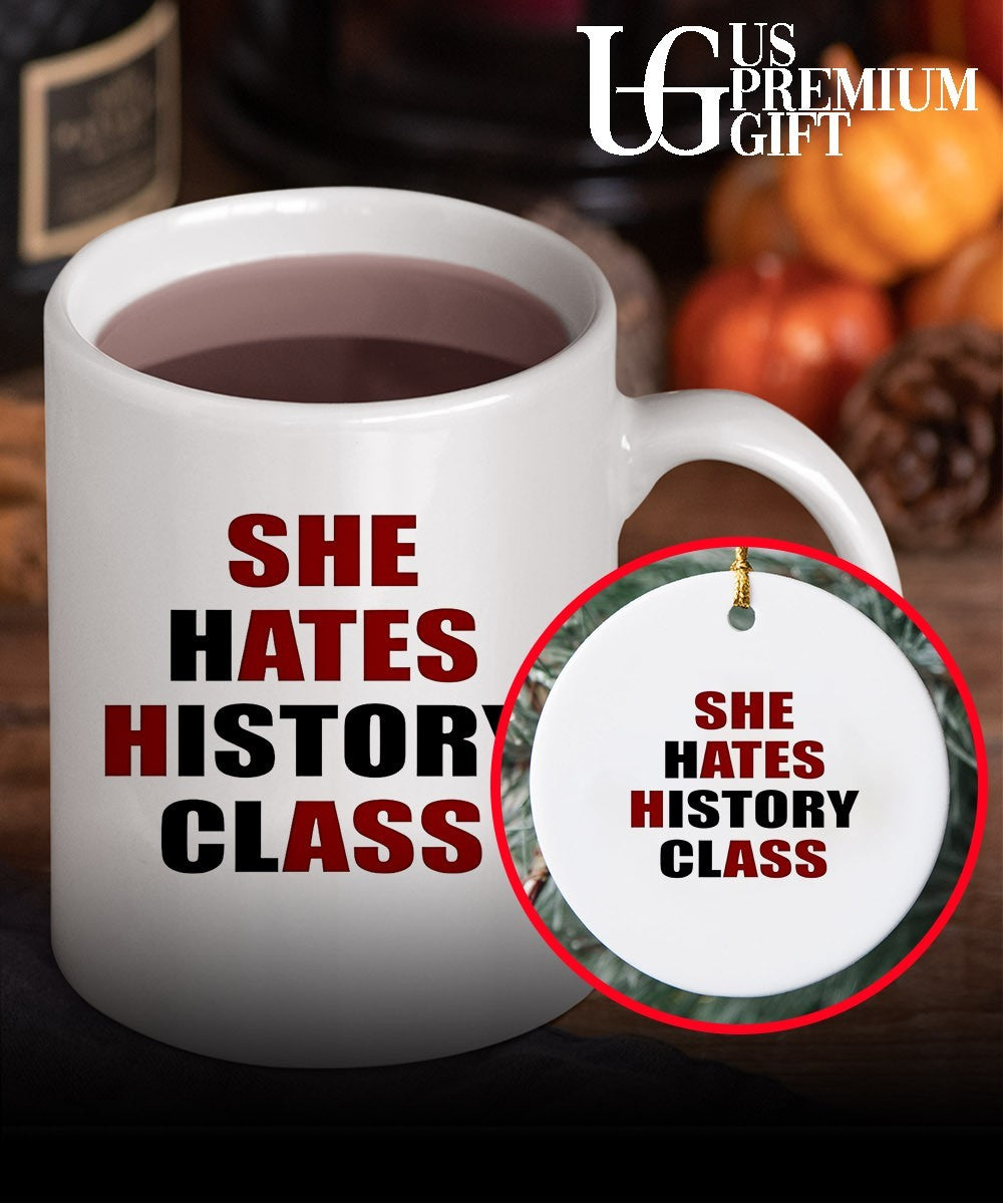 She Hates History Class shirt