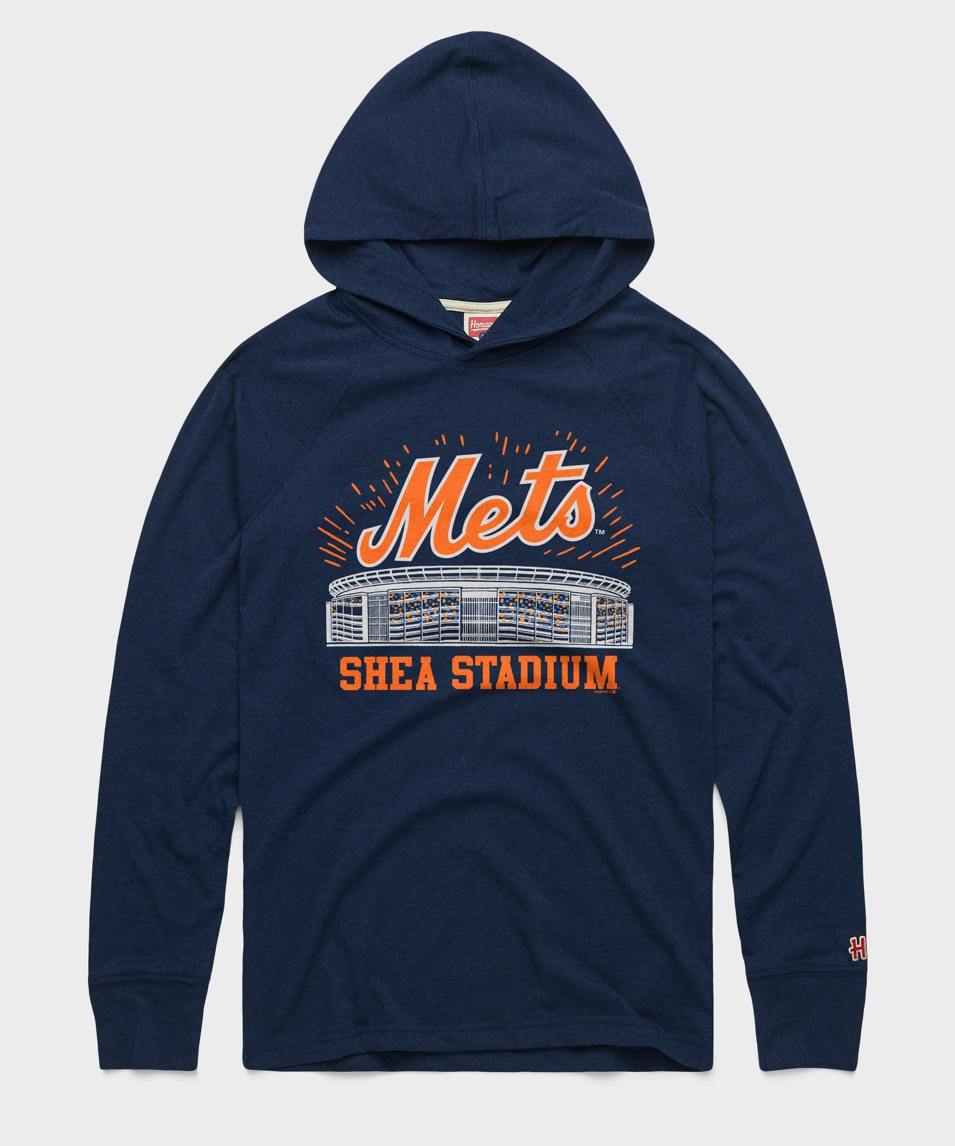 Shea Stadium Mets Lightweight Hoodie