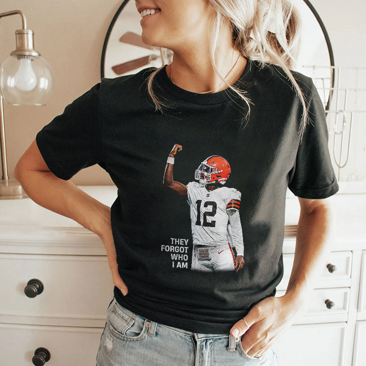 Shedeur Sander They Forgot Who I Am T Shirt