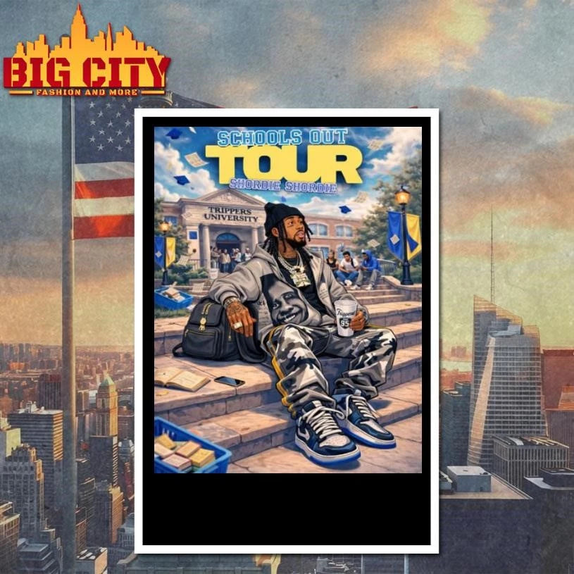 Shordie Shordie Schools Out Tour 2026 Poster Shirt