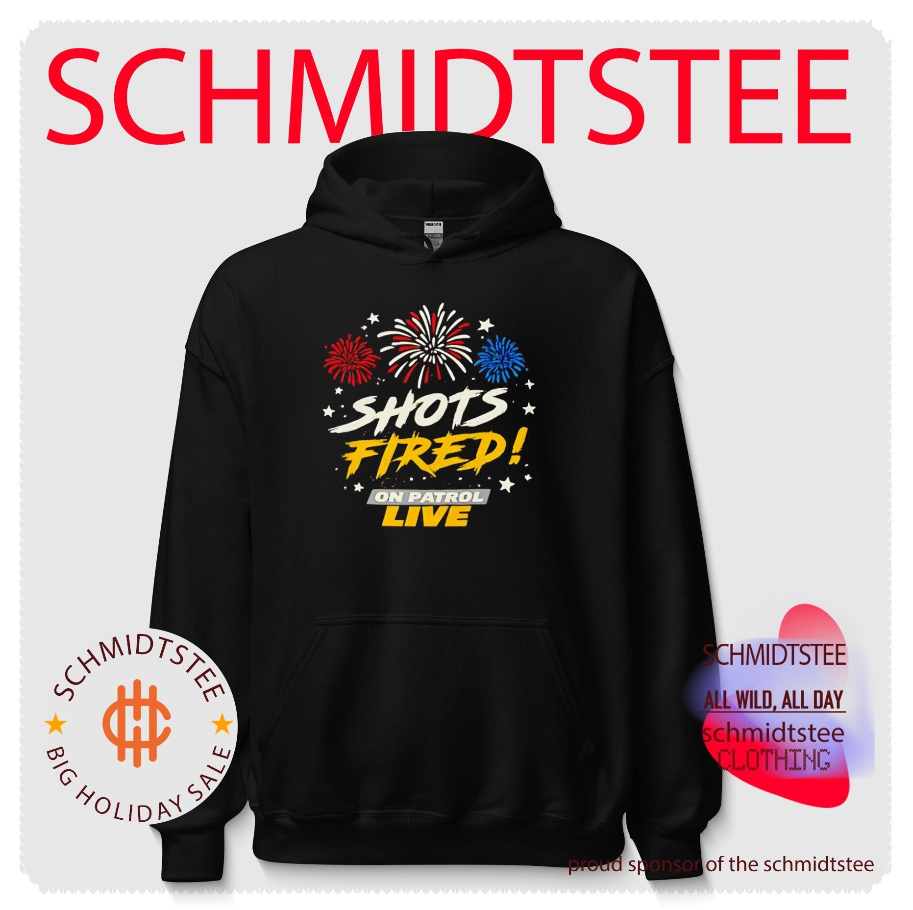 Shots Fired on Patrol Live Reelz Police shirt