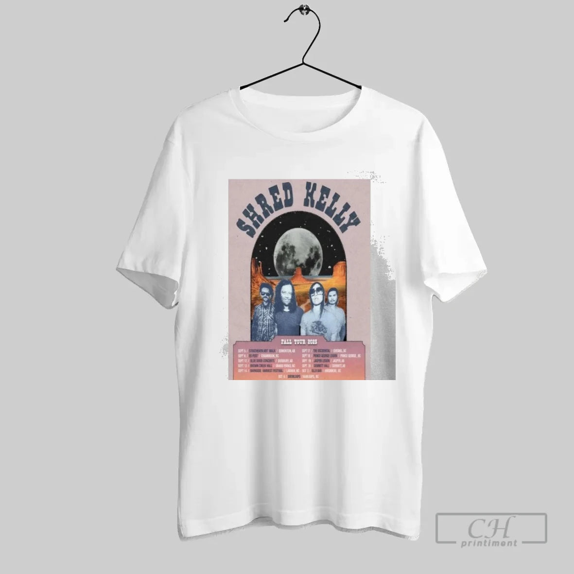 Shred Kelly 2025 Fall Tour - clothing by TeeHivey.com