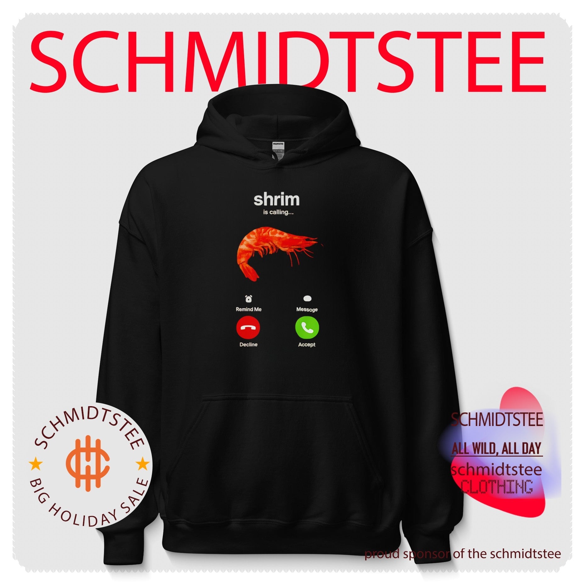 Shrim Is Calling Funny Incoming Call shrimp shirt