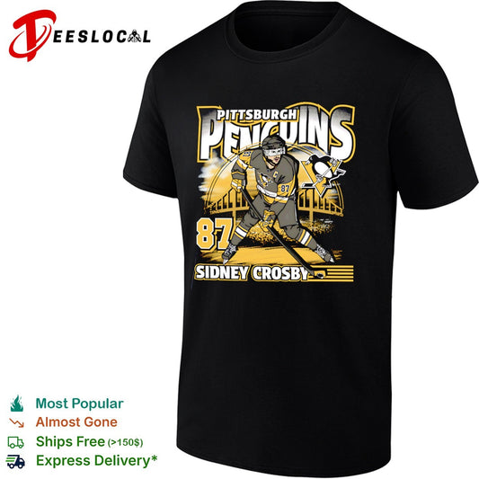 Sidney Crosby Pittsburgh Penguins NHL 87 shirt